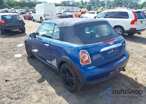 2012 Mini Cooper z USA, uszkodzony, nr VIN WMWZN3C59CT134684